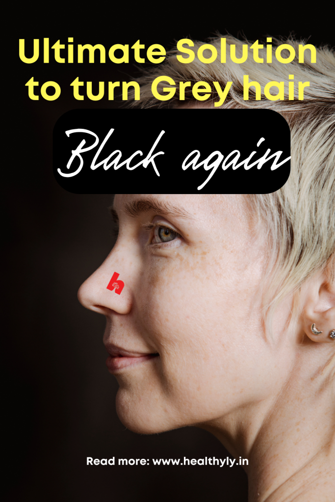 grey hair to black ayurvedic method 