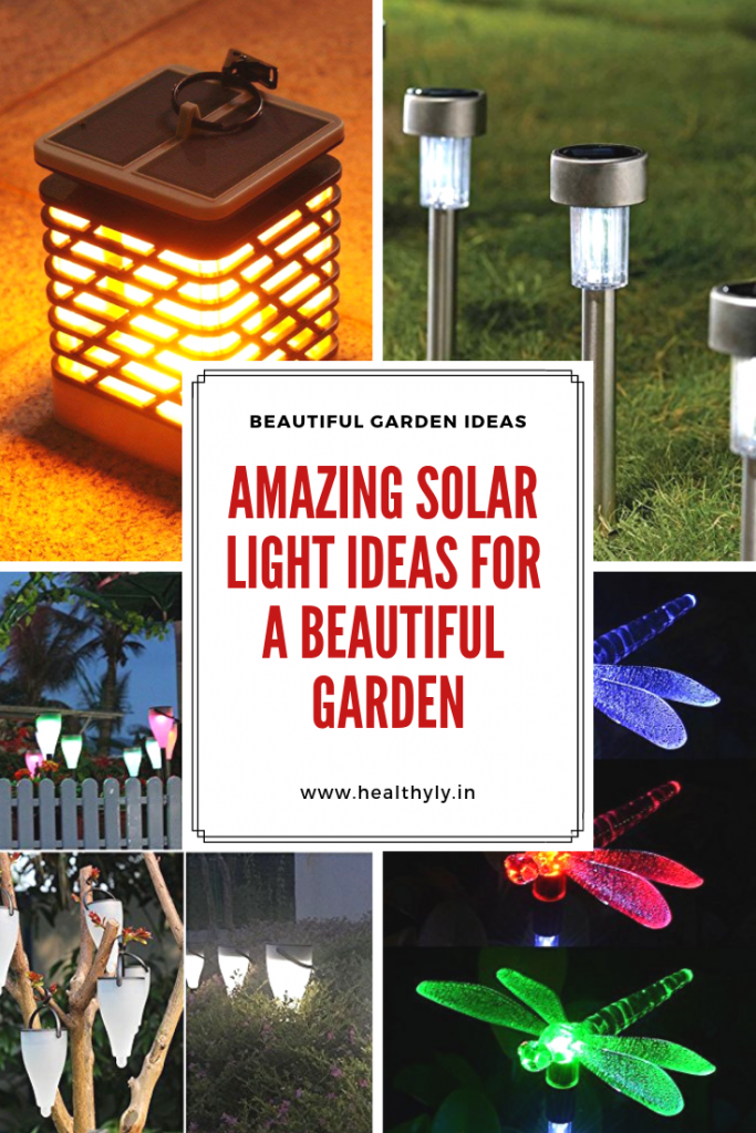 soalr light ideas for garden
