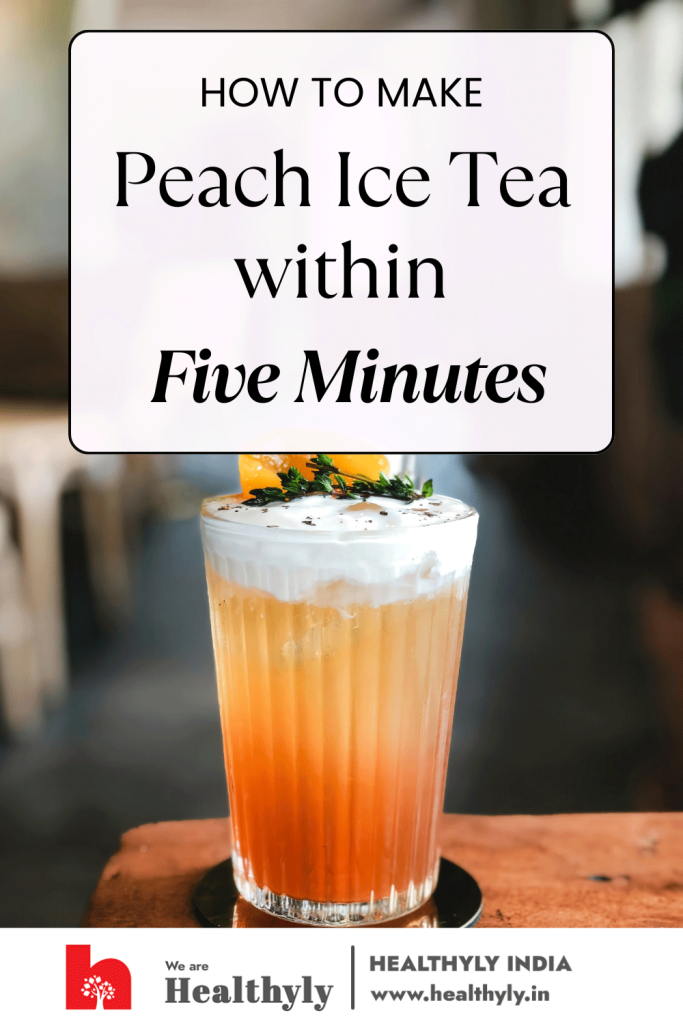 Ice tea made at home