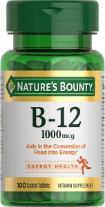 Vitamin B12 bottle 
