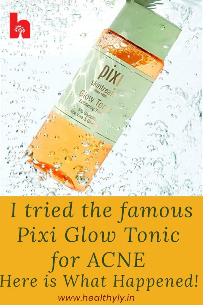 Pixi Glow Tonic Review for Acne 