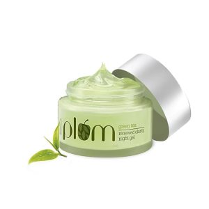 plum green tea night gel