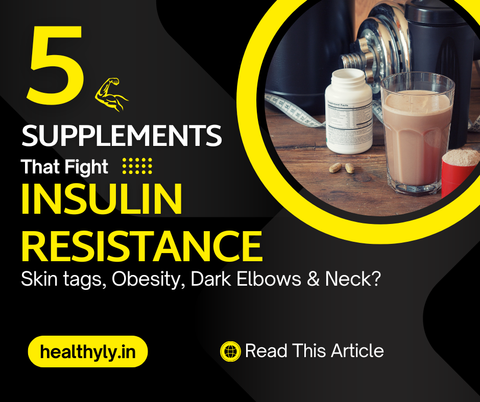 5 supplements that help fight insulin resistance