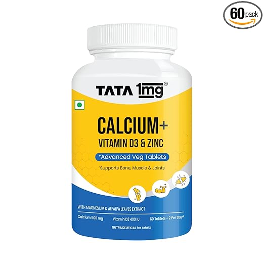 TATA1mg supplement that has zinc, calcium, vitamin D and magnesium