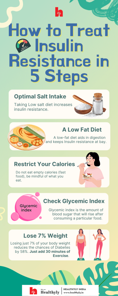 How to treat insulin resistance in 5 steps